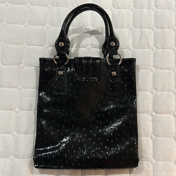 Guess black hand bag. Like new - Picture 2 of 8